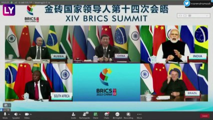 Download Video: BRICS Summit 2022: PM Modi Highlights Need For Common Ground, Xi Jinping Warns Against Expanding Military