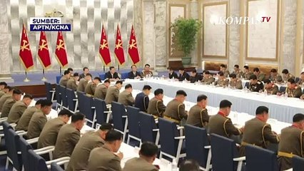 Kim Jong Un Rapat Dengan Petinggi Militer Korut, Bahas Nuklir?