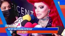 Lucía Méndez se convierte en 'Drag' y así luce