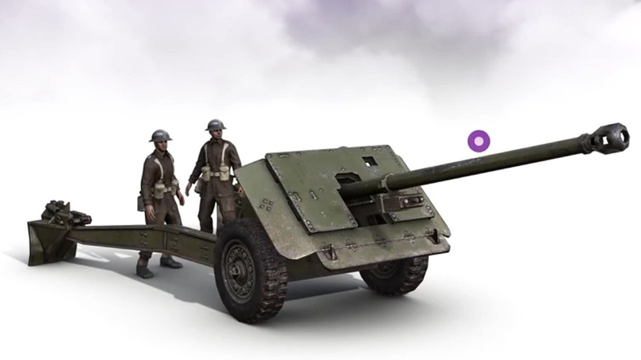 Company of Heroes 2: The British Forces - Einheitenvorstellung: Geschützstellungen