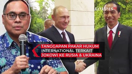 Komentar Pakar Hukum Internasional Soal Kunjungan Jokowi Ke Rusia Dan Ukraina
