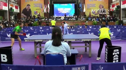 Atlet BNNP Jakarta Juara Tunggal Putri Turnamen Tenis Meja BNN