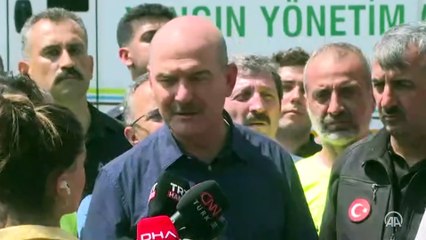 Bakan Soylu: "Yangının nasıl çıktığına yönelik bir tespitimiz ve bir kimliğimiz var"