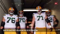 Packers Coach Matt LaFleur on State of Offensive Line