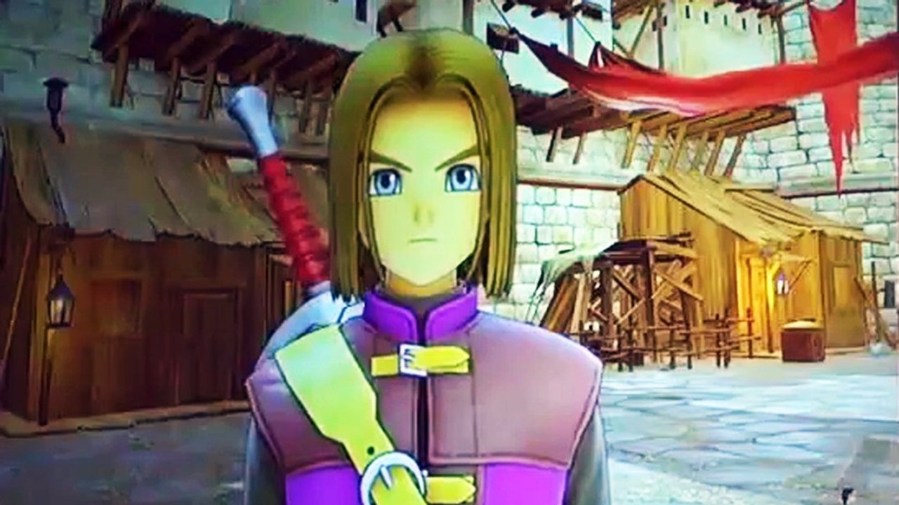 Dragon quest 11 - gameplay-präsentation auf der ps4