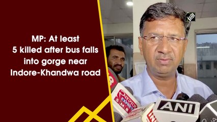 MP: At least 5 killed after bus falls into gorge near Indore-Khandwa road