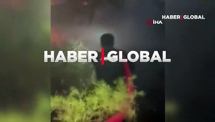 Marmaris'teki orman yangını 3. gününde! Havadan karadan müdahale sürüyor