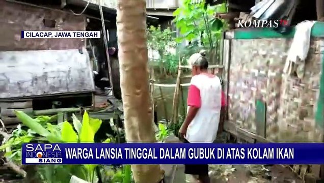 Bosih, Warga Lansia Berusia 90 Tahun ini Harus Tinggal Sebatang Kara di Gubuk Tak Layak Huni