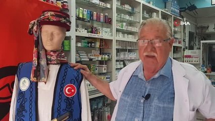 Edirneli eczacı 'Kırkpınar Köşesi' ile örnek teşkil ediyor