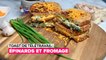 Recette de toast : Sandwich aux épinards et au fromage
