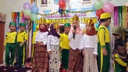 Anak-anak Lucu dan Gemesin di Perpisahan Sekolah 😊