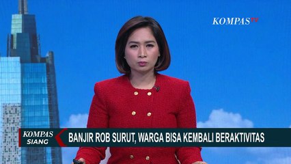 Banjir Rob Surut! Warga Desa Randusanga Brebes Sudah Bisa Jalankan Aktivitas secara Normal