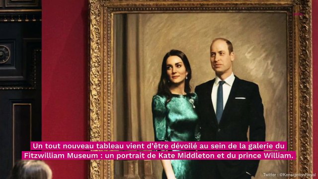 Le prince William et Kate Middleton dévoilent leur premier portrait officiel à deux