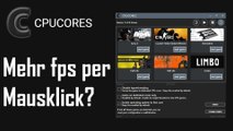 CPU Cores - Mehr fps per Mausklick? Tuning-Tool für Spieler im Check