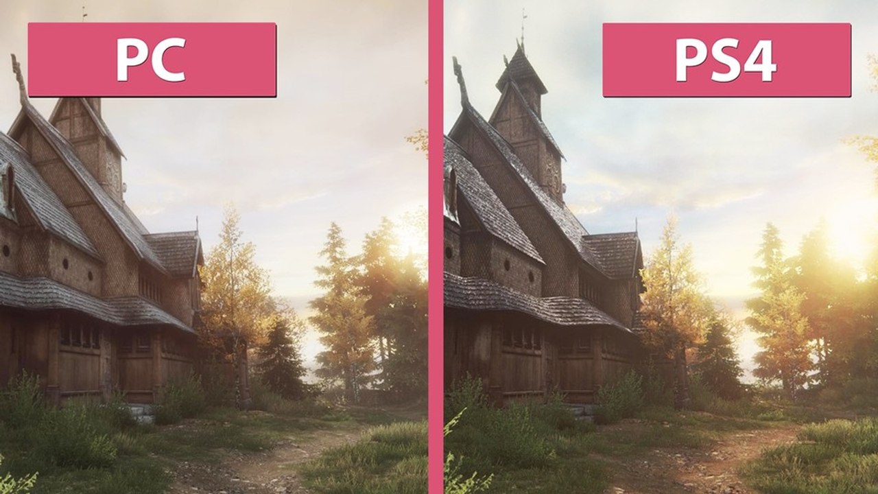 The vanishing of ethan carter - pc gegen ps4 im grafikvergleich