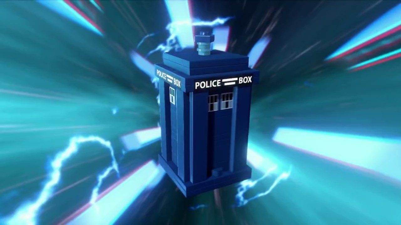 Lego dimensions - render-trailer zum doctor-who-pack