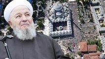 Mahmut Ustaosmanoğlu cenazesine binlerce kişi akın etti! Yoğunluk drone ile havadan görüntülendi