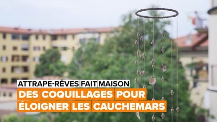 Un attrape-rêves en coquillages pour vous protéger la nuit