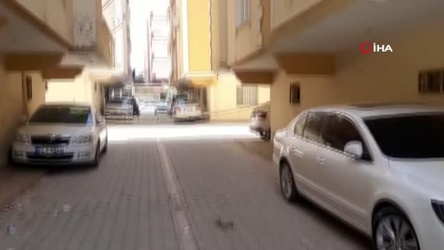 5'inci kattan iple sarkarak başka daireye girmeye çalıştı... Feci şekilde can verdi