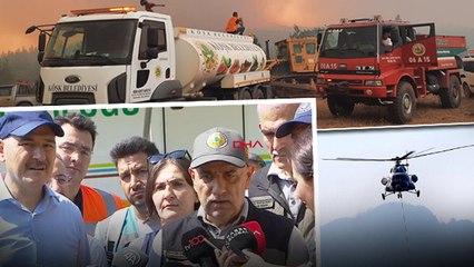 Marmaris yangınında son durum