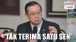 'Tak terima satu sen pun' -  Guan Eng nafi terima rasuah