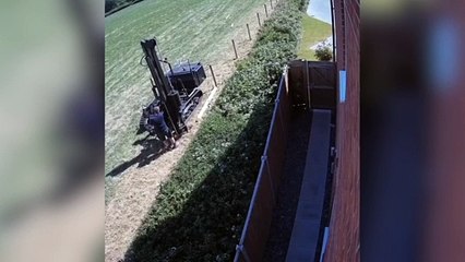 Derbyshire gas blast miracle escape