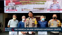 156 Warga Jalani Operasi Katarak Gratis