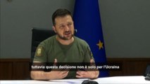 Zelensky: l'Ucraina è l'inizio di una nuova storia per l'Ue