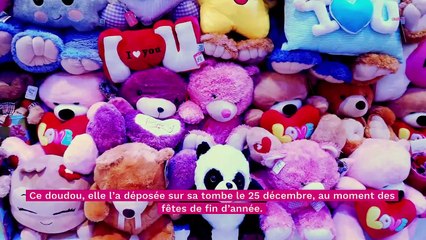 Le doudou sur la tombe de son fils disparaît...puis réapparaît mystérieusement