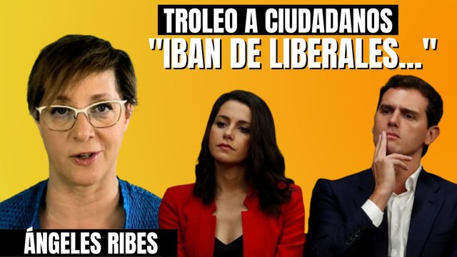 El troleo de Ángeles Ribes a Ciudadanos: “Iban de liberales y allí no era liberal ni Mateo el de la guitarra”