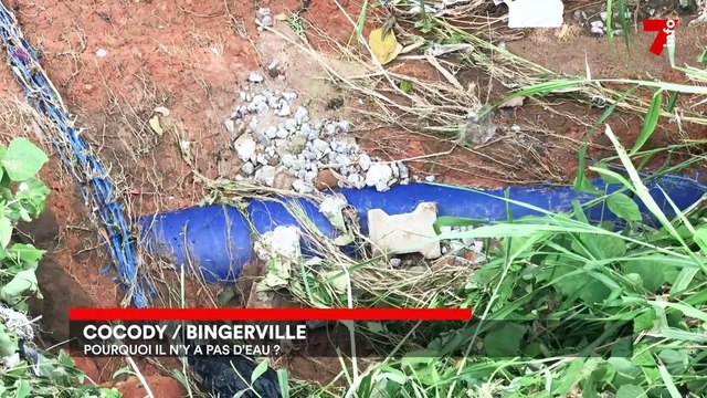 Les raisons de la coupure d'eau à Cocody et Bingerville