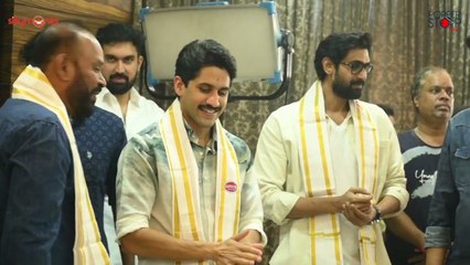 NC22 Movie Launch Video | Naga Chaitanya | Krithi Shetty | Rana |  PopperStopTelugu | Silly Monks