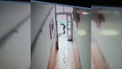 Çaldığı akülü arabayı taşıyamayınca binerek uzaklaşmıştı... Olaya ilişkin yeni görüntüler ortaya çıktı