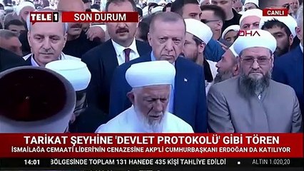 Tarikat şeyhine devlet töreni
