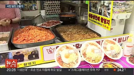 경기침체 속 서민 덮친 고물가…"5백원도 소중한데…"