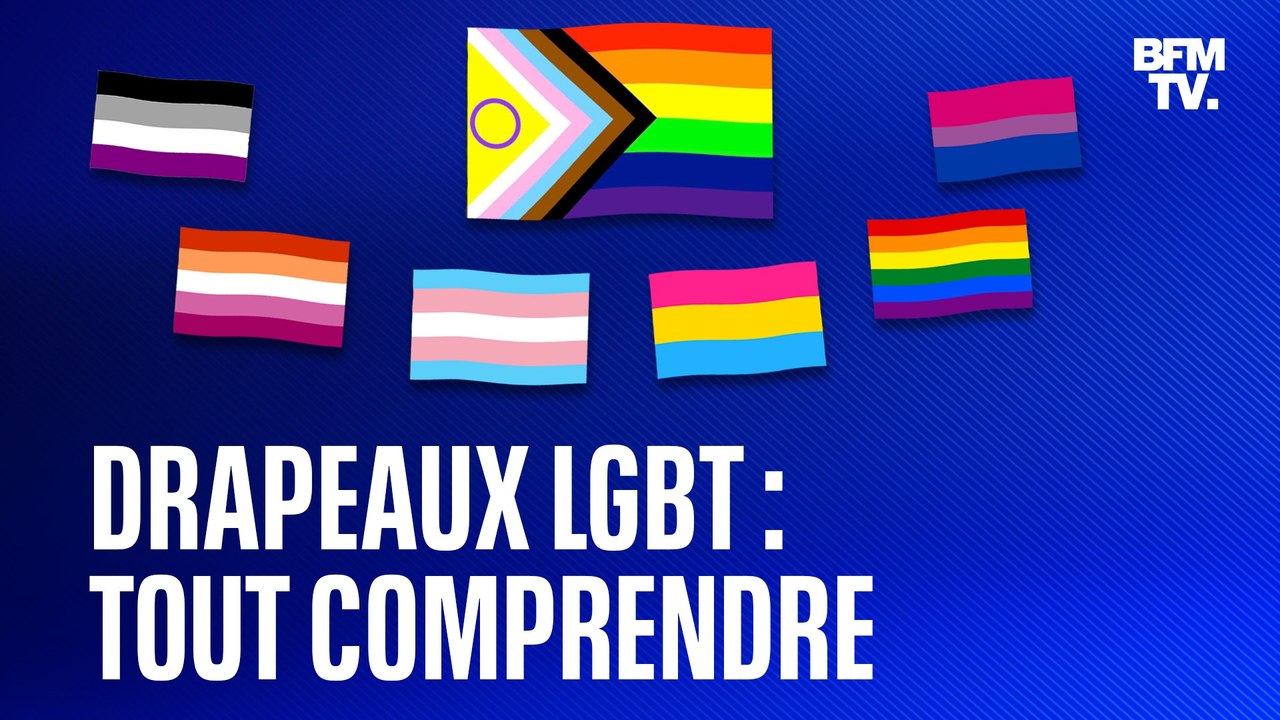 Marche des fiertés: que signifient les différents drapeaux LGBT