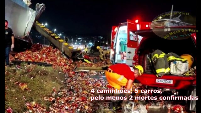 Mais morte na descida do Anel Rodoviário em Belo Horizonte
