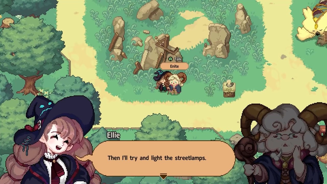 Little Witch in the Woods ist ein verhextes Rollenspiel - mit Katzen