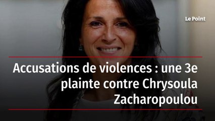 Accusations de violences : une 3e plainte contre Chrysoula Zacharopoulou