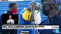 RD Congo : Vital Kamerhe acquitté en appel, les avocats dénoncent un 