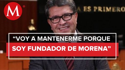No pienso renunciar a Morena; lucharé hasta el límite de mi capacidad: Monreal ante exclusión