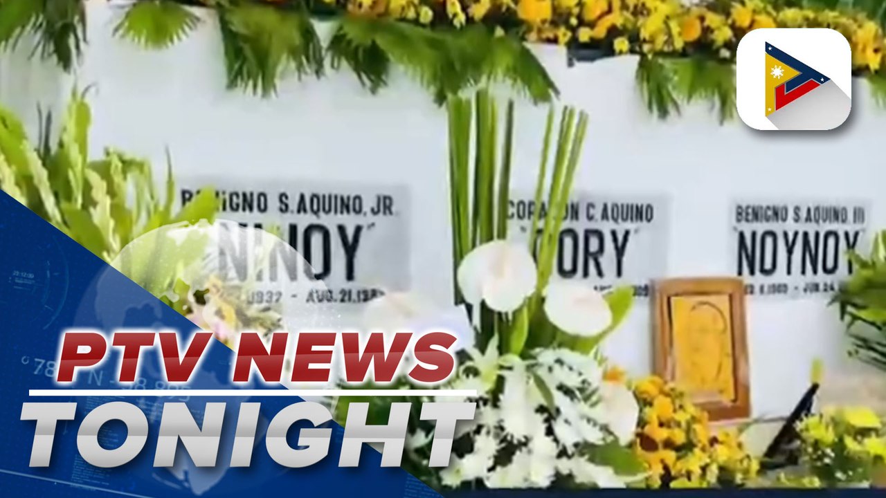 PNoy's 1st death anniversary commemorated today