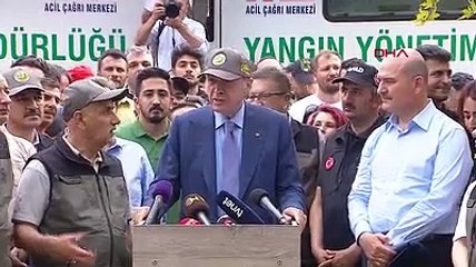 Cumhurbaşkanı Recep Tayyip Erdoğan Marmaris'te