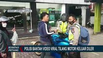 Viral! Disebut Tilang Motor Saat Keluar dari Diler, Polisi Bantah Tuduhan Itu