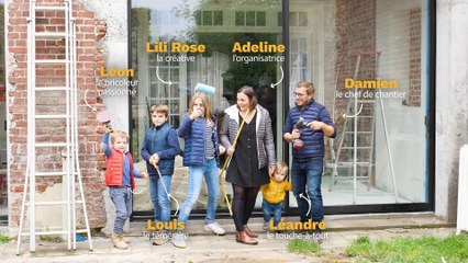 Rénovation en famille - Peindre un mur comme un pro