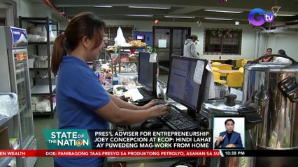 Pagpapatuloy o pagiging permanente ng work-from-home setup, panawagan ng ilang manggagawa sa gitna ng mataas na presyo ng langis | SONA