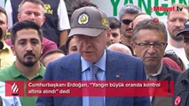 Cumhurbaşkanı Erdoğan'dan yangın bölgesinde flaş idam çıkışı