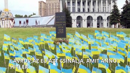 Orosz külügyminiszter: az EU azt csinálja, amit anno Hitler