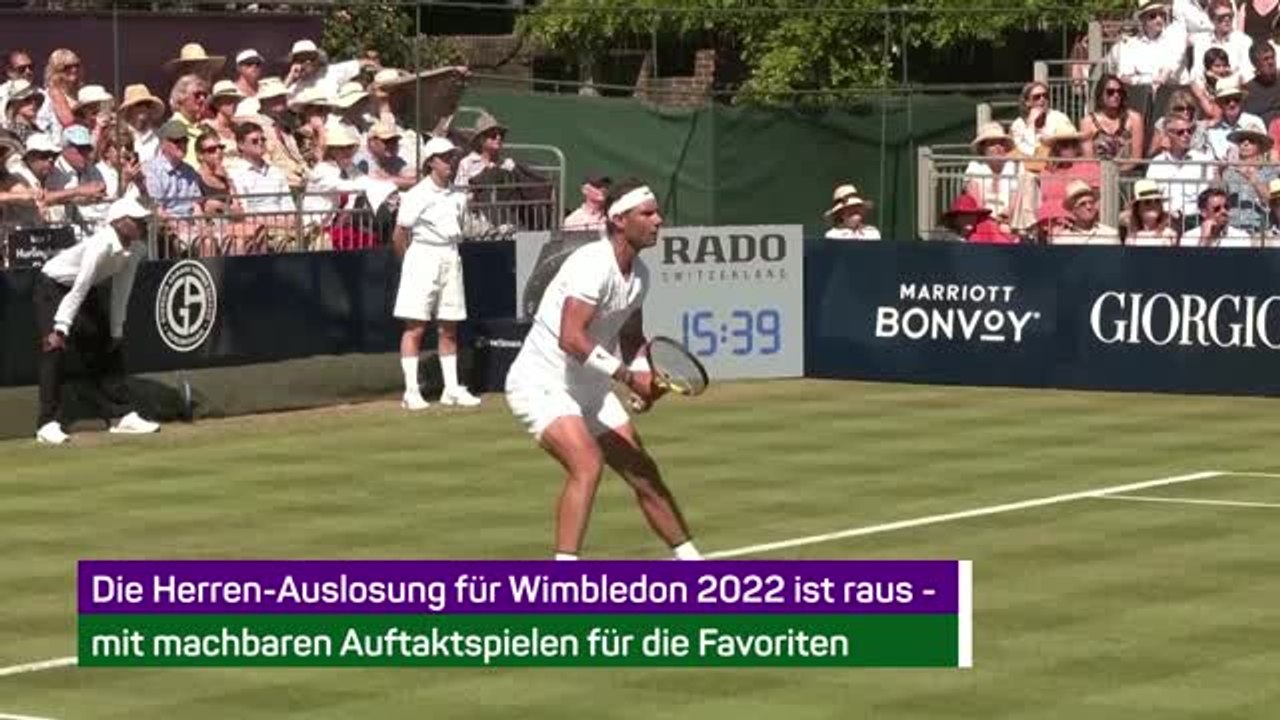 Wimbledon-Countdown: Djoker und Nadal im Warm-Up