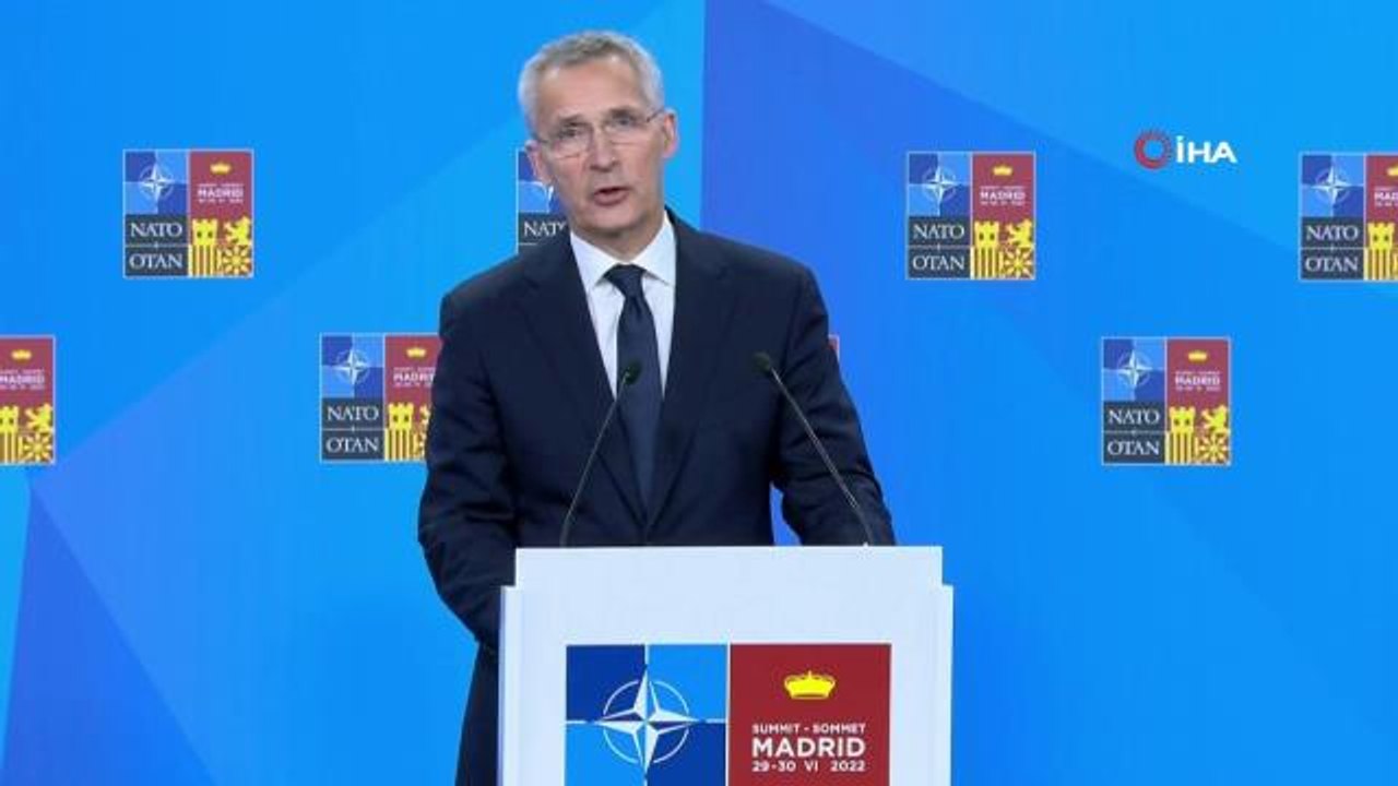 Son dakika: NATO Genel Sekreteri Stoltenberg: "NATO'ya daha fazla yatırım yapacağız""Ukrayna'yı destekliyoruz, ancak çatışmanın bir parçası değiliz"